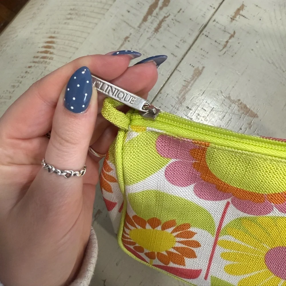 Clinique Floral Makeup Bag
